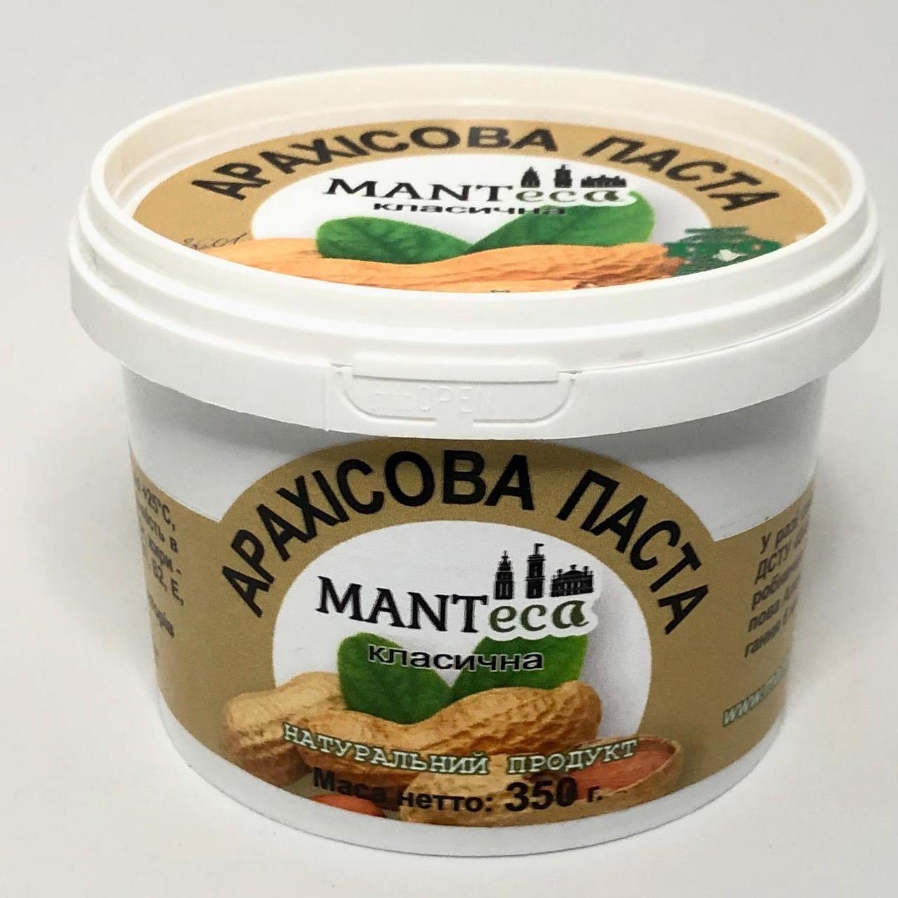 Арахісова паста класична, 350г, Manteca