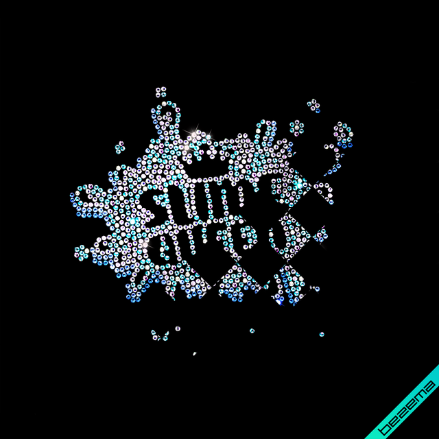 Декор зі страз на шарфи Slime Queen (ss6 бензин, ss6 Sapphire, Sapphire Lt)