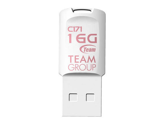 Флешка USB 16GB Team C171 White (TC17116GW01), фото 2