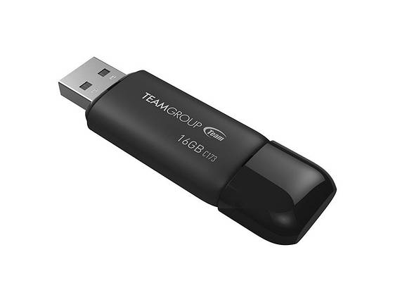 Флешка USB 16 GB Team C173 Pearl Black (TC17316GB01), фото 2