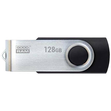 Флешка USB 3.0 128GB GoodRam UTS3 (Twister) Black (UTS3-1280K0R11), фото 1