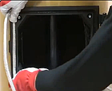 Ущільнювальний Шнур для дверей котла і печі термостійкий круглий 8мм (Керамічний), фото 3