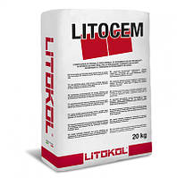 Cухая стяжка Litokol Litocem(литокол литочем), 20 кг (внутренних и наружных работ)