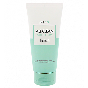 Пінка для вмивання з pH 5.5 Heimish All Clean Green Foam, 150 г