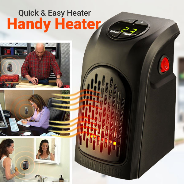 Кімнатний Обігрівач Handy Heater 400W з пультом Економний Потужний дуйчик хенді хіттер тепловентилятор, фото 1