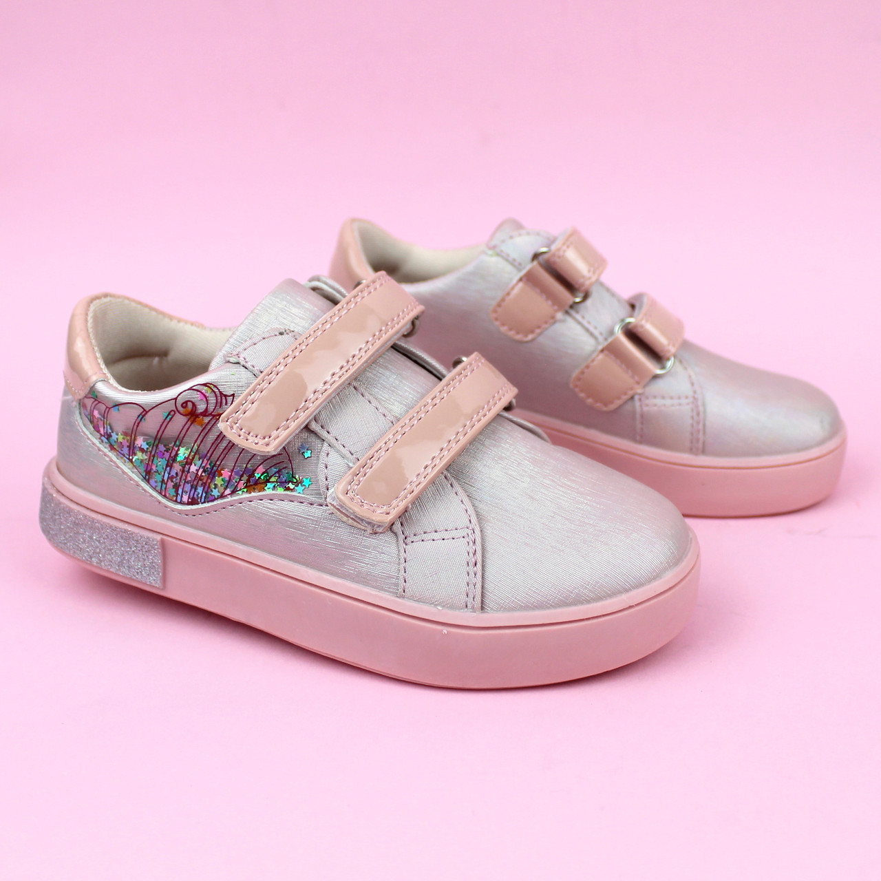 Купить Детские кроссовки слипоны девочке розовая пудра бренд обуви Том ...