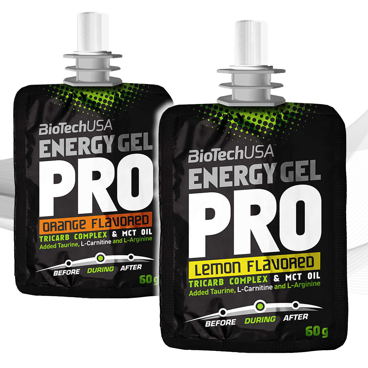 BioTech USA Nutrition Energy Gel Pro 60 грам упаковка 12 штук