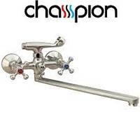 Змішувач для ванни, довгий ніс CHAMPION SMES EURO SATIN (CHR-143)