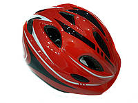 Велосипедний дитячий шолом Sports Helmet розмір S-M Червоний (F18476)