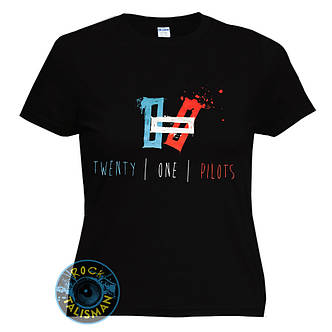 Футболка жіноча TWENTY ONE PILOTS Logo, фото 3