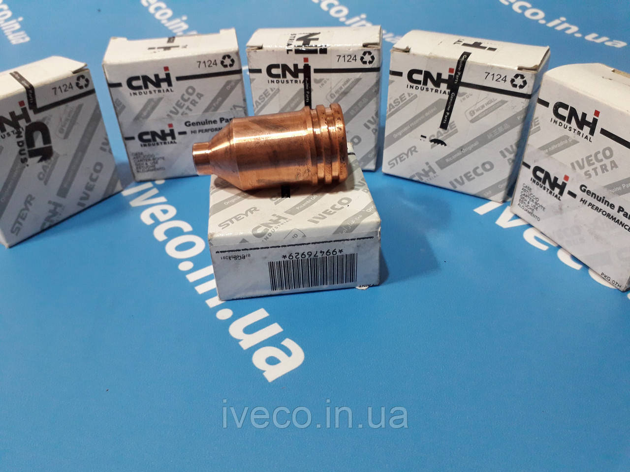 Склянка форсунки Iveco Trakker Stralis EuroTrakker Івеко Cursor 10 / 13 99476929 втулка форсунки CNH, фото 1