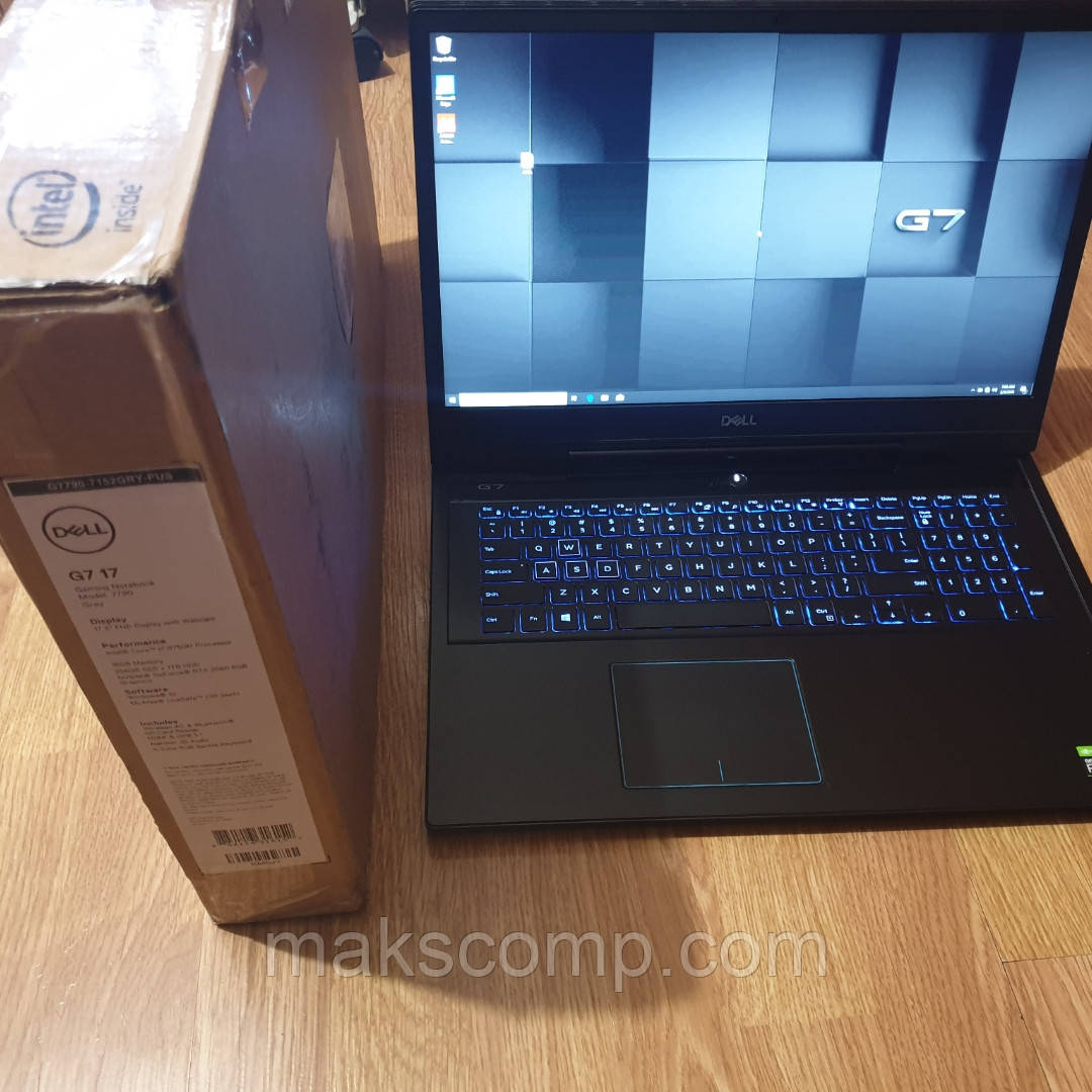 Dell G7 7790 17'3 FHD i7-9750H, NVIDIA RTX 2060 6GB, 16gb DDR4, 256gb m.2 ssd 1Tb HDD