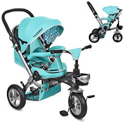 Велосипед для дітей Turbo Trike M AL3645A-14 Mint три колеса м'ята