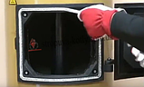 Термостійкий Шнур для дверей котла квадратний 10х10мм (Керамічний), фото 2