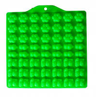 Силіконова форма для мармеладу желейки Котики 18х17.5х1см