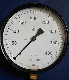 Манометр МТП-160 6 кгс (0.6 МПа)