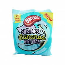 Barratt Mini Shrimps Bananas Bag, 176g