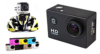 Екшн камера A7 FullHD + аквабокс + Реєстратор Повний компект+кріплення шолом, фото 8