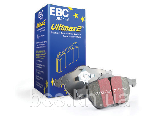 Колодки гальмівні задні EBC ULTIMAX DP1838 для Toyota HIGHLANDER D1325