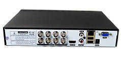 Відеореєстратор для IP камер восьмиканальний UKC DVR 6608 AHD Black (N010820)