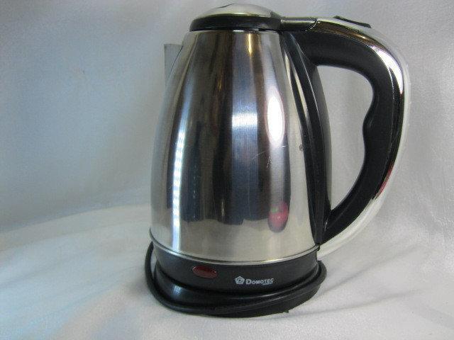 Електричний чайник Domotec (2л) DM-0555, металевий чайник, швидкий нагрів