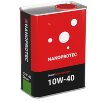 Моторное дизельное масло NANOPROTEC 10W-40 Diesel Semi-Synthetic 1л