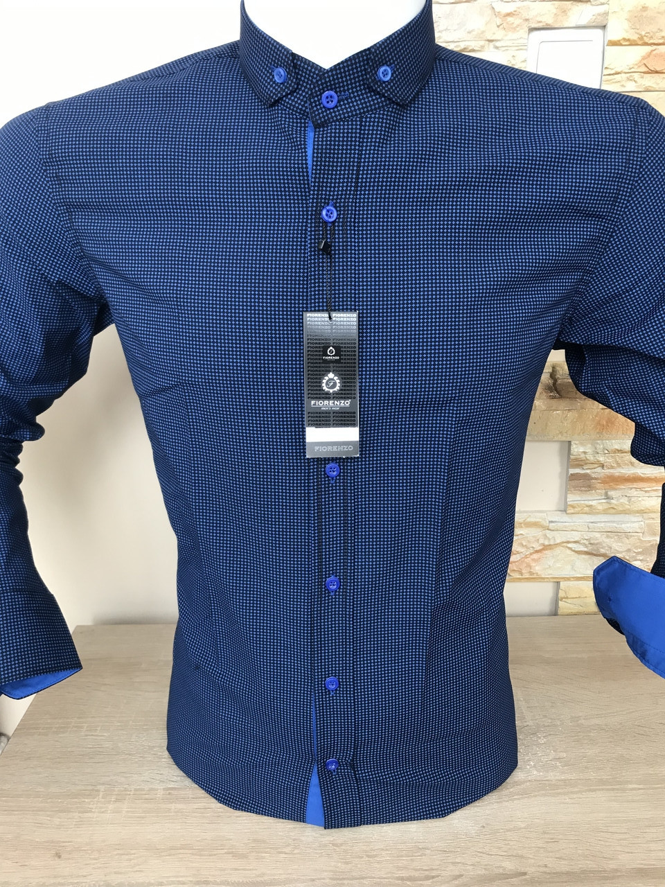 Сорочка Fiorenzo з коміром-стійкою