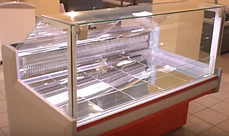 Охолоджувана вітрина куб Juka FGL130A, фото 3