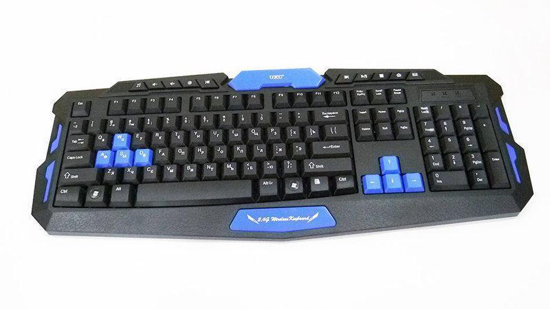 Клавиатура Русская + Мышка Беспроводные KEYBOARD HK-8100, комплект ...