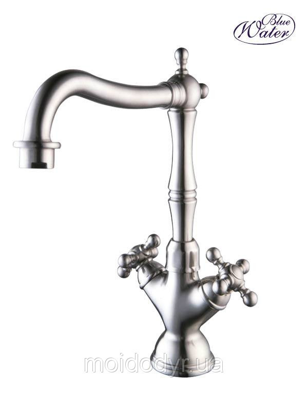 Змішувач для кухні Blue Water Rimini inox