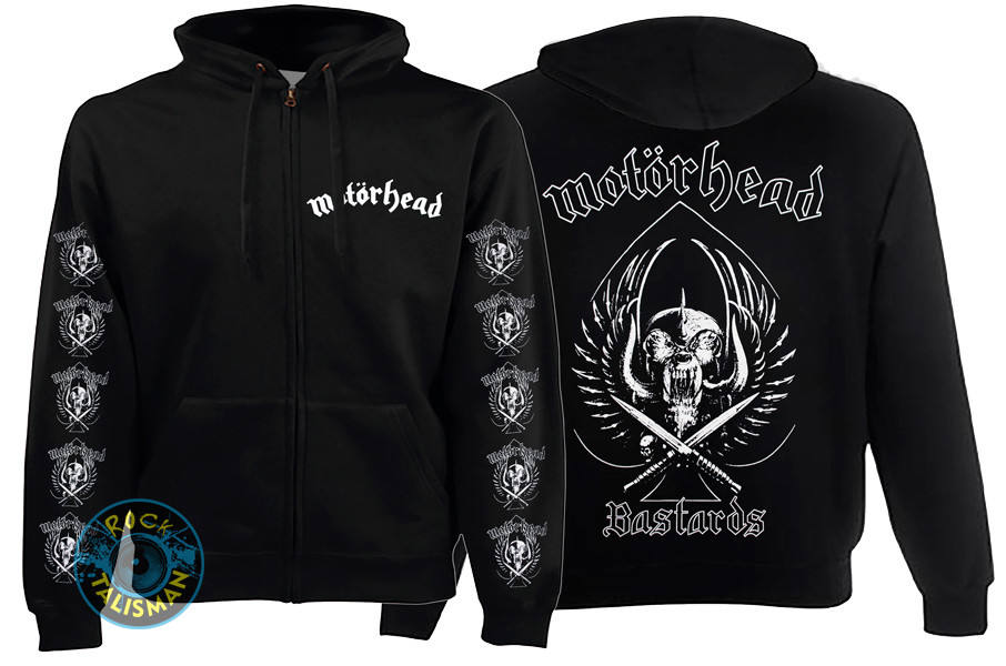 Толстовка на змійці MOTORHEAD Bastards