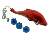 Інфрачервоний ручний масажер "Дельфін" великої 40 см, масажер для всього тіла "Dolphin" вібромасажер, фото 3