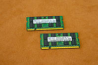 Оперативная память, Samsung, M470T5663QZ3-CF7, SODIMM, DDR2, 2Gb