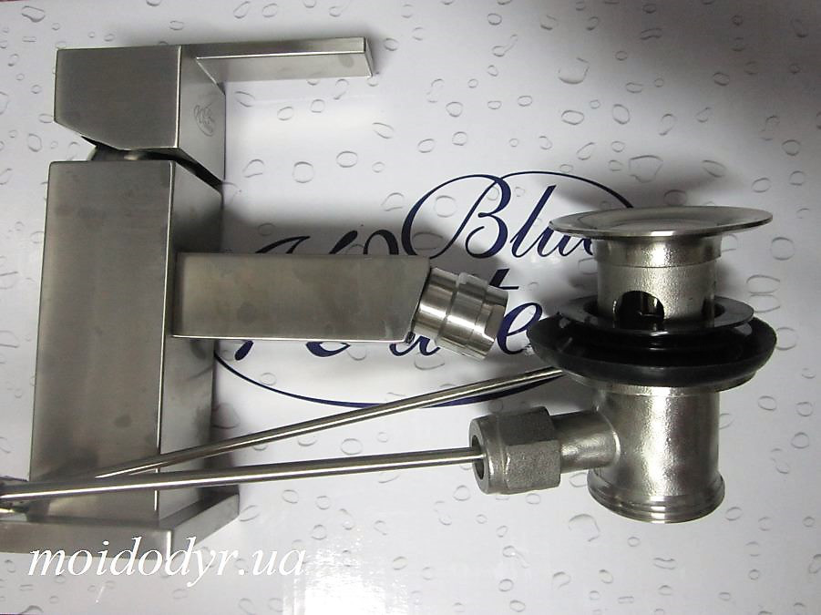 Змішувач для біде (умивальника) Blue Water Sidney SYD-BB.040SN inox
