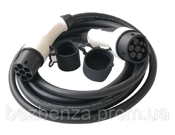 Зарядний кабель Type 2 to type 2 EV Cable--32 A 1phase