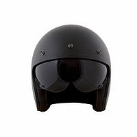 Мотошолом LS2 OF599 Matte black Чорний МАТОВИЙ з кріпленням під Бабл Візор (bubble visor)