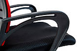 Крісло офісне Richman Flash Armchair спинка-сітка червона, фото 7
