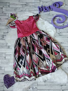 Нарядне рожеве плаття на дівчинку. Зростання (98-104 см)