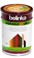 Belinka ТopLasur UV Plus 10 литров покрытие с уф-фильтрами и абсорбентами для защиты древесины