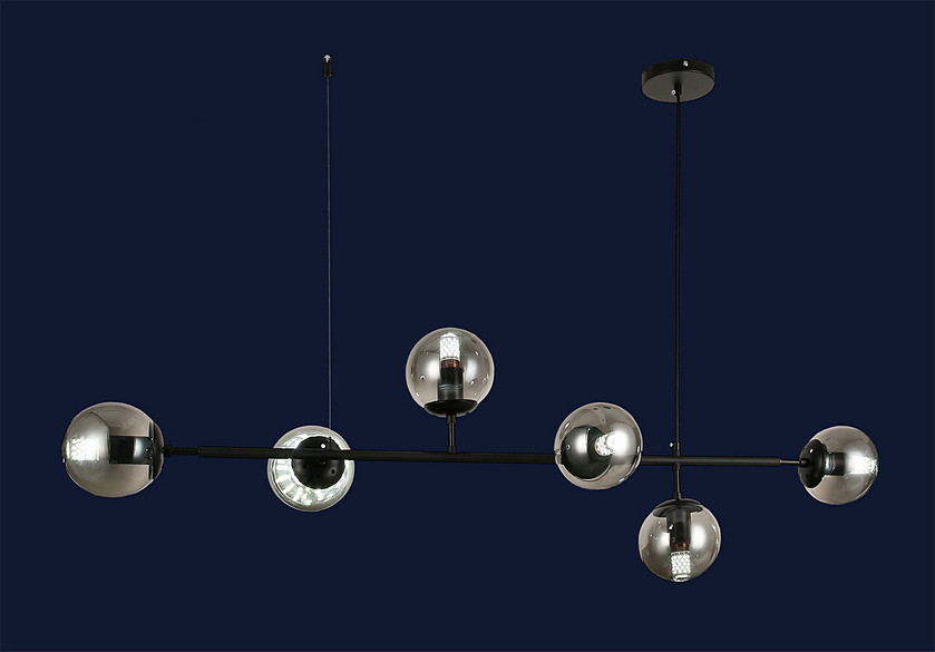 Сучасна люстра з красивими плафонами 909XL3046, фото 1