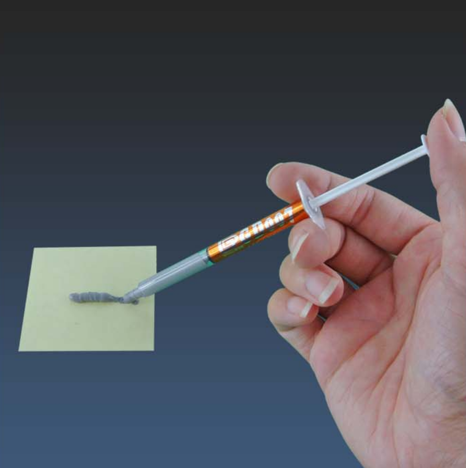 Термопаста GD007 термо-паста в шприці 1 грам; 6,8 W/m.k; -50...120C