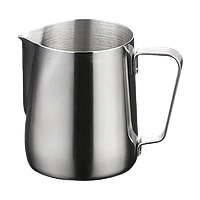 Молочник пітчер 1 л для кави з носиком для збивання молока Джаг для еспресо із нержавіючої сталі