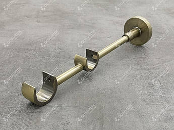 Тримач для карниза Marcin dekor Модерн подвійний 25+19 мм антик (25.20.32.324)