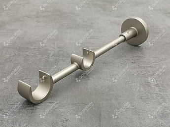 Тримач для карниза Marcin dekor Модерн подвійний 25+19 мм сатин (25.20.30.324)