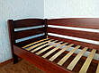 Деревянная кровать детская подростковая односпальная из массива дерева ольха "Таисия" от производителя, фото 3