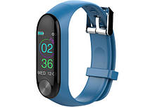 Смарт-браслет Bluetooth Smart Bracelet HAVIT HV-H1100, blue