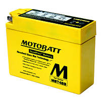 Аккумулятор скутер 2,5 A/ч AGM 12V таблетка Yamaha / Suzuki MOTOBATT MB MBT4BB = YT4B-BS