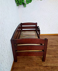 Кровать односпальная из массива дерева ольха от производителя "Таисия", фото 3