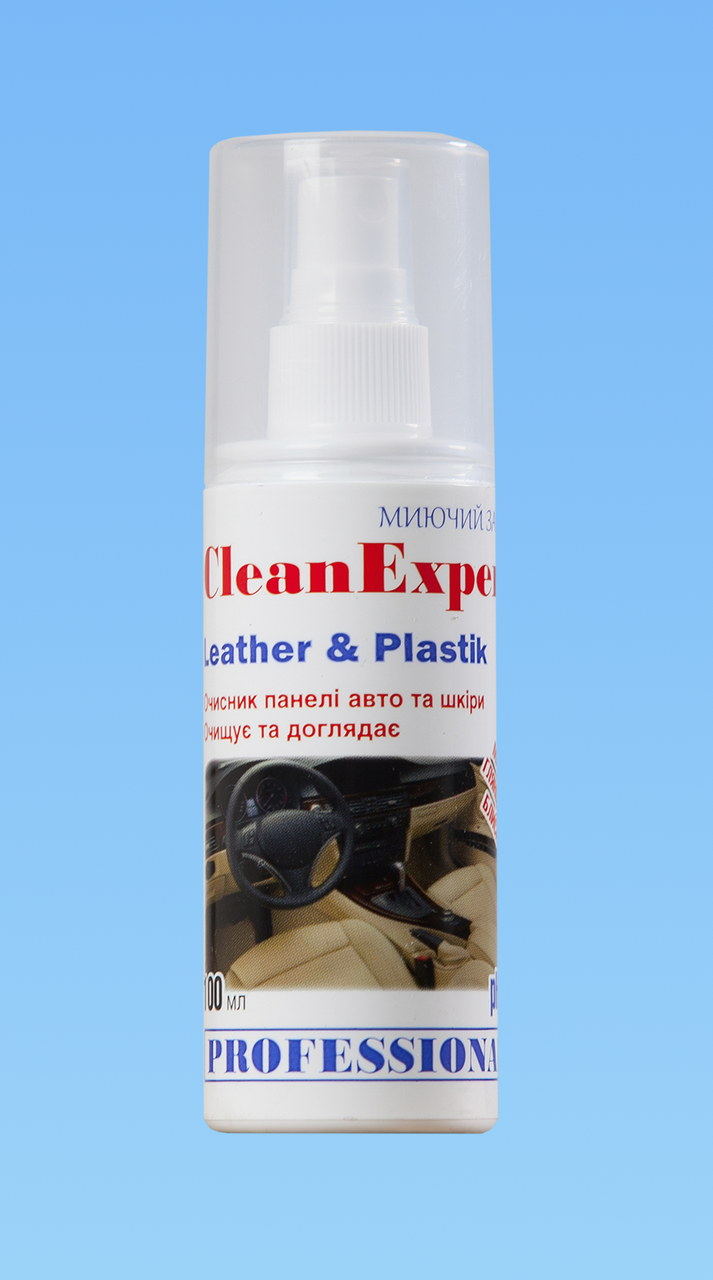Средство для чистки и уход за кожей и пластиком Leather & Plastik, 100 мл - фото 1 - id-p1120337803