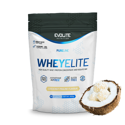Сироватковий протеїн Evolite Nutrition WheyElite 900 г, фото 1